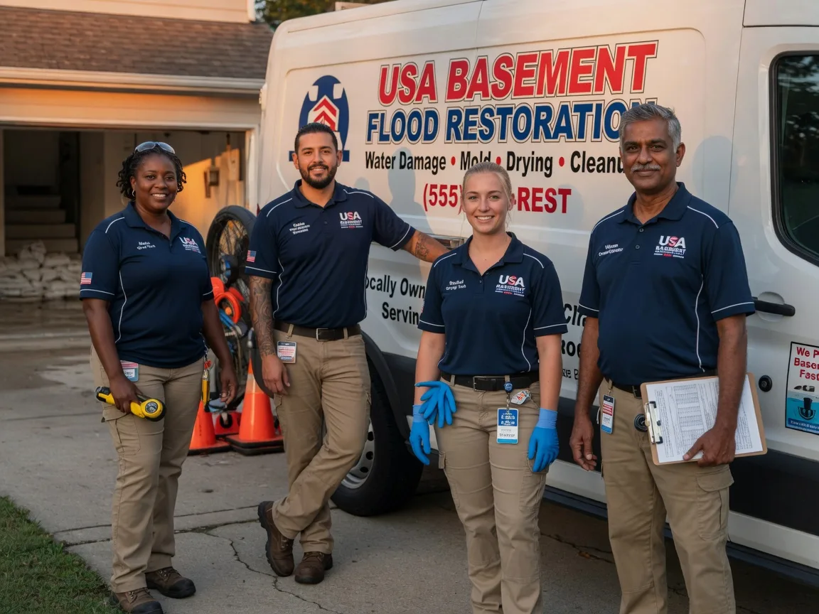 Basement Flood Cleanup company in Morganza, LA